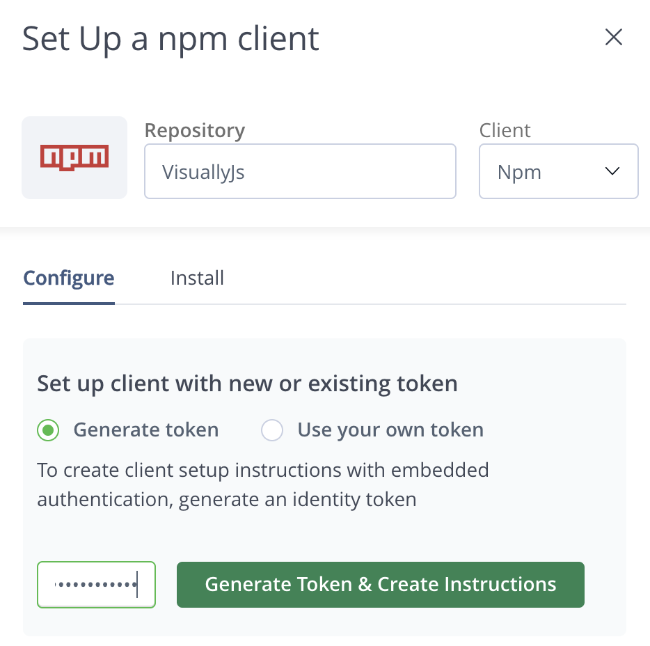 Remote repository connect